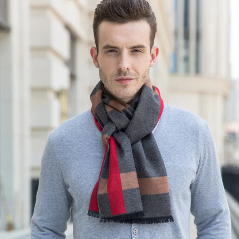 Как завязать мужской шарф правильно